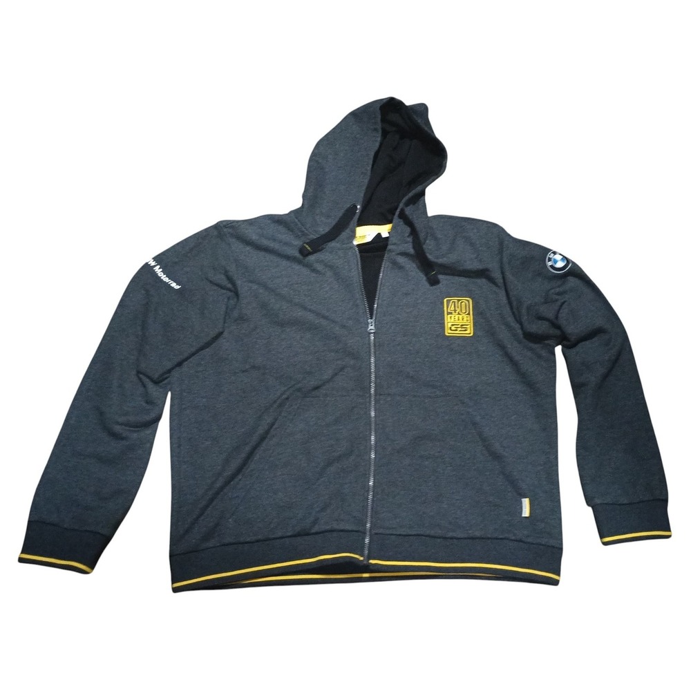 BMW Motorrad 40 Years GS Collection Zip Hoodie Size XXL